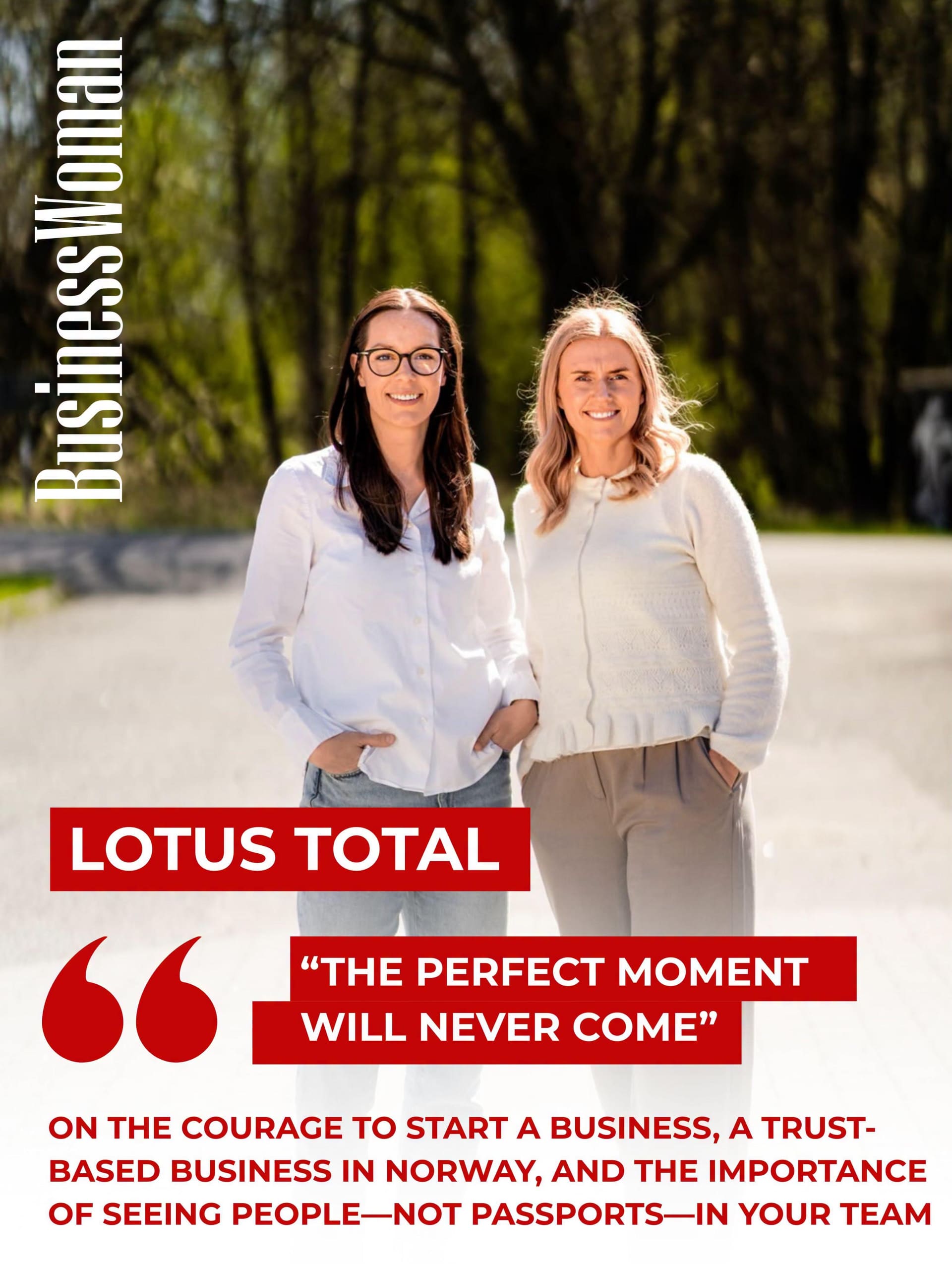 Lotus+Total+omtalt+i+Business+Woman+Magazine Lotus Total har blitt omtalt i Business Woman Magazine
